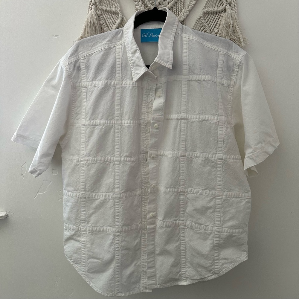Ol’ paint | stitched lattice front top
